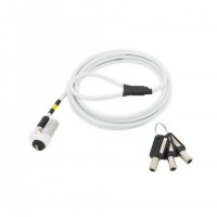 Mobilis 001328 c&acirc;ble antivol Blanc 1,8 m