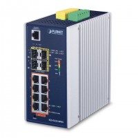 PLANET IGS-5225-8P4S commutateur réseau Géré L2+ Gigabit Ethernet (10/100/1000) Connexion Ethernet, supportant l'alimentation vi