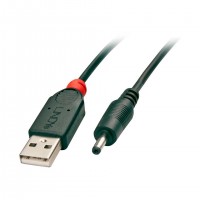 C&acirc;ble USB 2.0 Type A vers DC 3.5mm/1.35mm, 1.5m