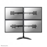 Neomounts NM-D335D4BLACK support d'écran plat pour bureau 68,6 cm (27") Noir