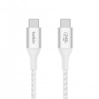 Belkin CAB015bt2MWH câble USB USB 2.0 2 m USB C Blanc