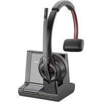 HP Poly Savi 8210 Office DECT 1880-1900 MHz Single Ear Headset Sans fil Arceau Bureau/Centre d'appels Bluetooth Noir