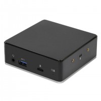 eSTUFF GLB232002 station d'accueil Avec fil USB 3.2 Gen 1 (3.1 Gen 1) Type-C Noir