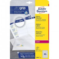 Etiquettes AVERY 38,1mm * 21,2mm