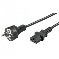 Microconnect PE020450 c&acirc;ble &eacute;lectrique Noir 5 m Prise d'alimentation type E+F Coupleur C13