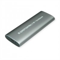 Value 16.99.4132 Boîtier de disques de stockage Enceinte ssd Argent M.2