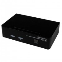 StarTech.com SV231DPUA commutateur écran, clavier et souris Noir