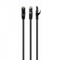 Gembird PP6A-LSZHCU-BK-0.25M câble de réseau Noir 0,25 m Cat6a S/FTP (S-STP)