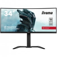 iiyama G-MASTER GCB3481WQSU-B1 écran plat de PC 86,4 cm (34") 3440 x 1440 pixels UltraWide Quad HD LCD Noir