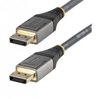 StarTech.com DP14VMM2M câble DisplayPort Gris, Noir