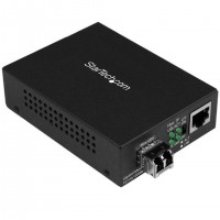 StarTech.com MCM1110MMLC convertisseur de support r&eacute;seau 1000 Mbit/s Noir