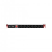 Bloc 8 prises + interrupteur TECHLY