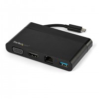 StarTech.com DKT30CHVCM station d'accueil Avec fil USB 3.2 Gen 1 (3.1 Gen 1) Type-C Noir