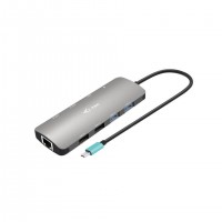 i-tec C31NANOHDM2DOCPD station d'accueil Avec fil USB 3.2 Gen 1 (3.1 Gen 1) Type-C Argent