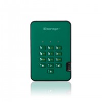 iStorage diskAshur 2 1 To USB Type-A 3.2 Gen 1 (3.1 Gen 1) Vert