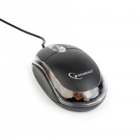 Gembird MUS-U-01-BKT souris Ambidextre USB Type-A Optique 1000 DPI