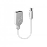 Lindy 41021 câble DisplayPort 0,15 m Mini DisplayPort Blanc