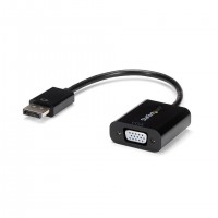 StarTech.com DP2VGA3 câble vidéo et adaptateur 0,1 m VGA (D-Sub) Noir