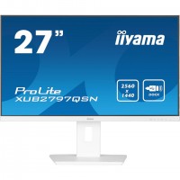 iiyama G-MASTER XUB2797QSN-W2 écran plat de PC 68,6 cm (27") 2560 x 1440 pixels Quad HD LED Blanc