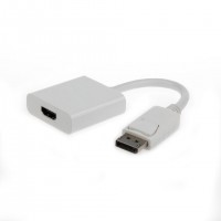 Gembird A-DPM-HDMIF-002-W câble vidéo et adaptateur 0,1 m DisplayPort HDMI Type A (Standard) Blanc