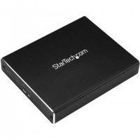 StarTech.com SM22BU31C3R Boîtier de disques de stockage Enceinte ssd Noir