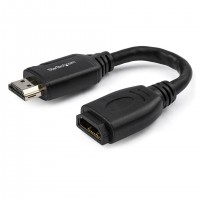 StarTech.com HD2MF6INL câble HDMI 0,152 m HDMI Type A (Standard) Noir