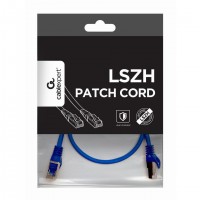 Gembird PP6A-LSZHCU-B-0.5M câble de réseau Bleu 0,5 m Cat6a S/FTP (S-STP)
