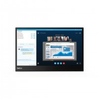 Lenovo ThinkVision M14 &eacute;cran plat de PC 35,6 cm (14") 1920 x 1080 pixels Full HD LED Noir