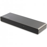 StarTech.com TB3DK2DHVUE station d'accueil Avec fil Gris