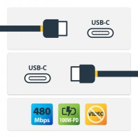 StarTech.com USB2C5C2MW c&acirc;ble USB 0,48 Gbit/s