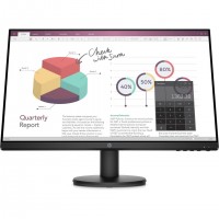 HP P24v G4 écran plat de PC 60,5 cm (23.8") 1920 x 1080 pixels Full HD Noir