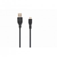 Cable USB 2.0 Type A M&acirc;le vers  Micro-USB type B M&acirc;le, 3 m