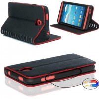 ETUI GORILLA TECH NOIR/ROUGE PR SAMSUNG GALAXY S9