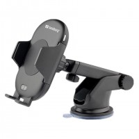 Sandberg 441-20 chargeur d'appareils mobiles Smartphone Noir USB Recharge sans fil Auto