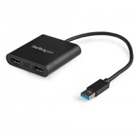 StarTech.com USB32HD2 adaptateur graphique USB 3840 x 2160 pixels Noir