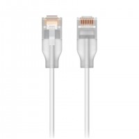 Ubiquiti UACC-Cable-Patch-EL-0.15M-W-24 c&acirc;ble de r&eacute;seau Translucide, Blanc 0,15 m Cat6