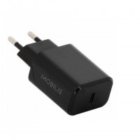 Mobilis 001341 chargeur d'appareils mobiles Smartphone, Tablette Noir Secteur Charge rapide Int&eacute;rieure