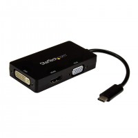 StarTech.com CDPVGDVHDBP adaptateur graphique USB 3840 x 2160 pixels Noir