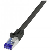 CABLE RJ45 CAT 6A S/FTP 1M NOIR