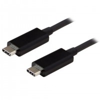 StarTech.com USB31CC1M c&acirc;ble USB USB 3.2 Gen 2 (3.1 Gen 2) USB C 10 Gbit/s Noir