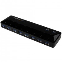 StarTech.com ST103008U2C hub & concentrateur USB 3.2 Gen 1 (3.1 Gen 1) Type-B 5000 Mbit/s Noir