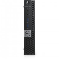 DELL OptiPlex 3040 Intel® Core™ i3 i3-6100T 4 Go DDR3L-SDRAM 500 Go HDD Windows 7 Professional Mini PC Noir