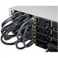 Cisco STACK-T1-50CM c&acirc;ble InfiniBand et &agrave; fibres optiques 0,5 m StackWise-480 Noir