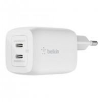 Belkin WCH013vfWH Ordinateur portable, Smartphone, Tablette Blanc Secteur Charge rapide Int&eacute;rieure