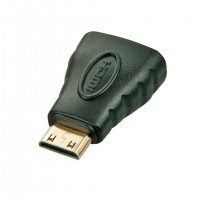 Lindy - Adaptateur mini-HDMI vers HDMI (C m&acirc;le / A femelle)