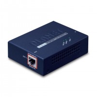 PLANET POE-E201 prolongateur réseau Émetteur et récepteur réseau Bleu