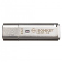 Kingston Technology IronKey Locker+ 50 lecteur USB flash USB Type-A 3.2 Gen 1 (3.1 Gen 1) Argent