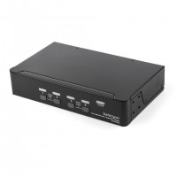 StarTech.com SV431DPUA2 commutateur écran, clavier et souris Grille de montage Noir