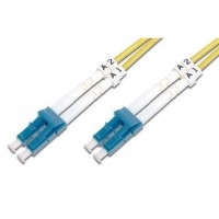 Techly 2m LC/LC 9/125 câble InfiniBand et à fibres optiques Jaune