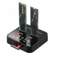 CoreParts MS-CLONER-M2-SD duplicateur de supports et de données Noir